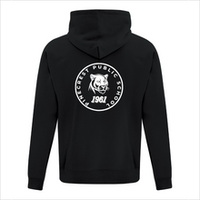 Load image into Gallery viewer, Youth Black Zip Hoodie - Pinecrest Public School
