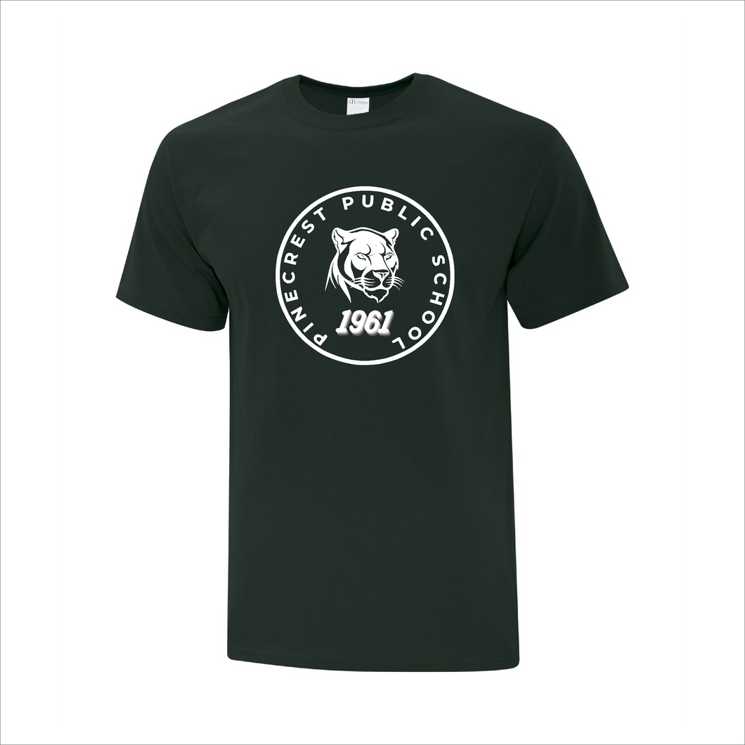 Women's Forest Green T-Shirt - Pinecrest Public School