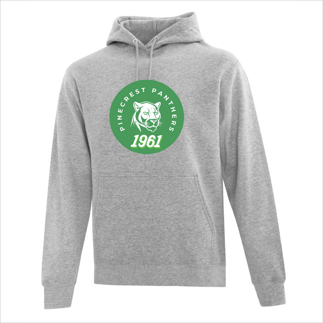 Adult Grey Hoodie - Pinecrest Panthers