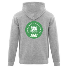 Load image into Gallery viewer, Adult Grey Hoodie - Pinecrest Panthers
