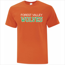 Load image into Gallery viewer, Women&#39;s Fall Colour T-Shirt - Forest Valley Wolves - *Limited Edition*
