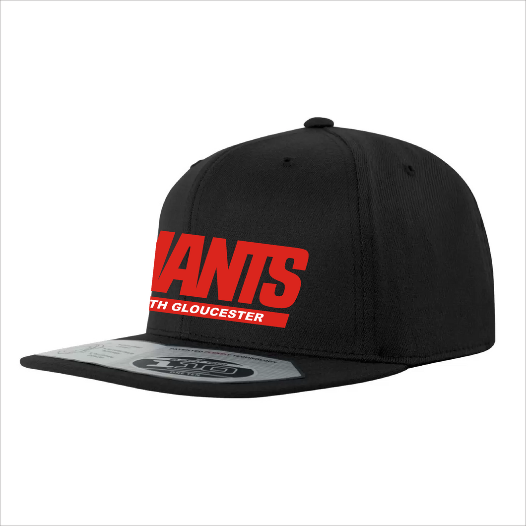 Black Snapback Baseball Hat - North Gloucester Giants Football