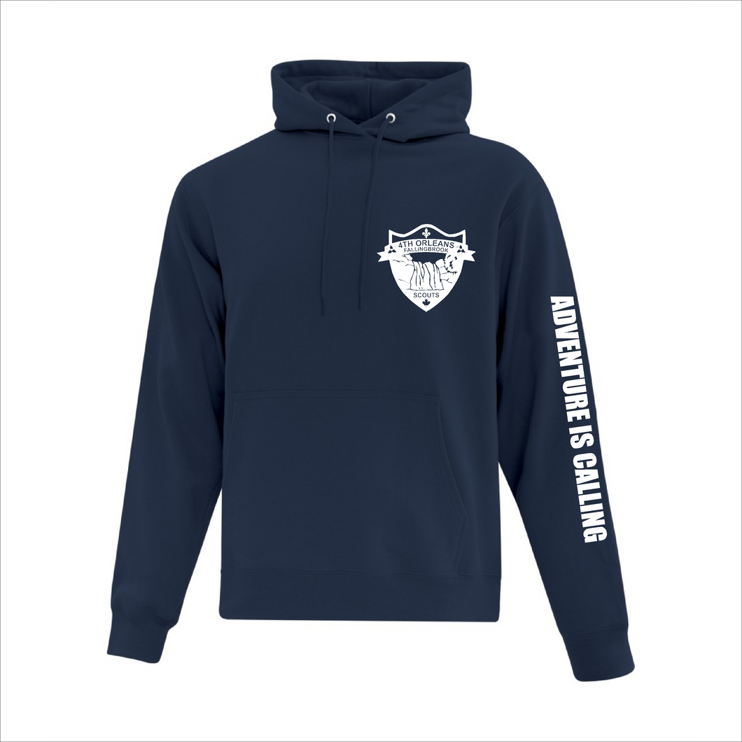 Adult Navy Hoodie - 4th Orleans Beavers