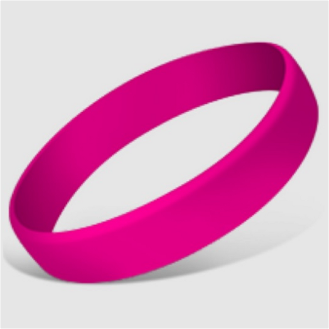 Pink Silicone Wristband - Bengals Football *Limited Edition*