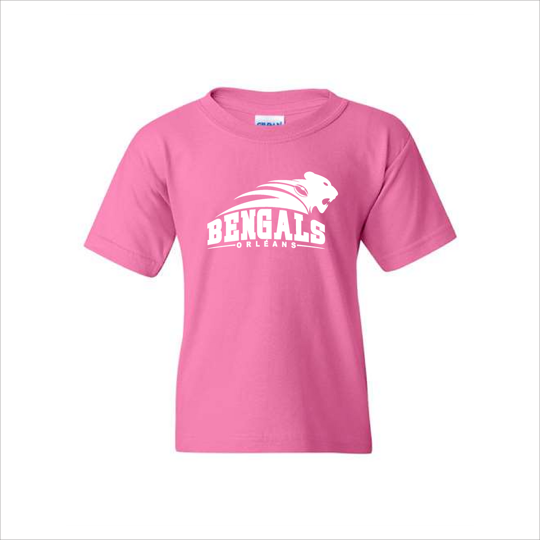 Youth Pink T-Shirt - Orleans Bengals Football *Limited Edition*