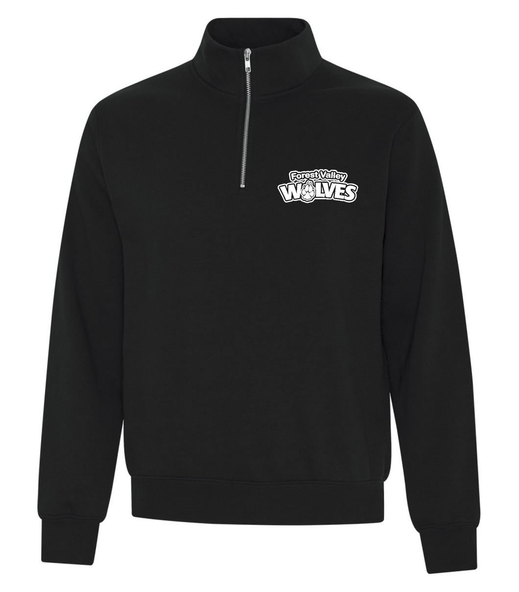 Adult Quarter Zip Sweater - Forest Valley Elementary School