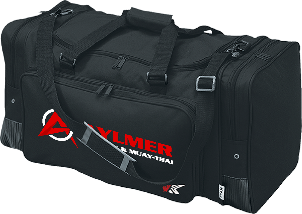 Black Gym Bag - Aylmer Jiu Jitsu
