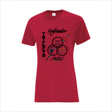 Load image into Gallery viewer, Women&#39;s T-Shirt - Highlander Trifecta
